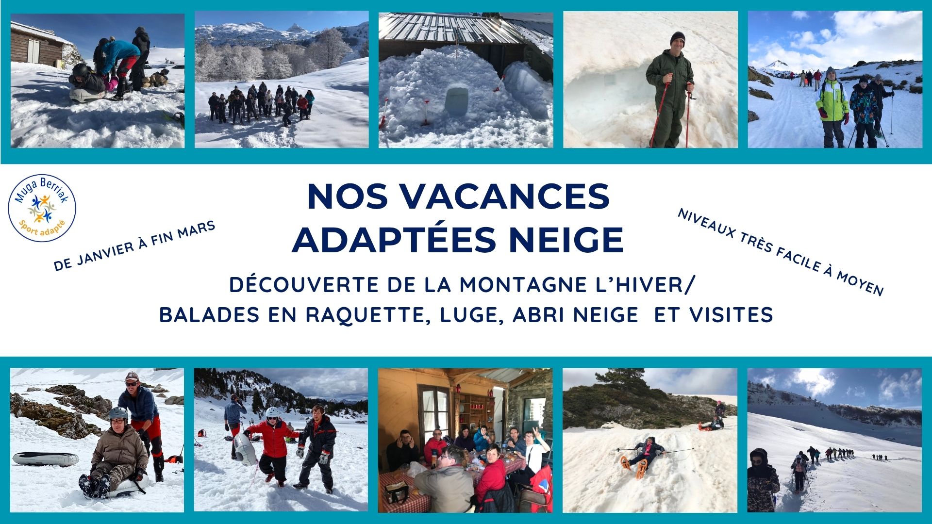 VACANCES SPORTS ADAPTÉS NEIGE